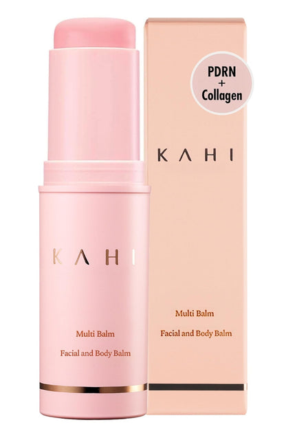 KAHI Wrinkle Bounce Multi Balm Stick | PDRN Collagen Wrinkle Stick | Korean Skin Care |All-in-One Hydrating Lip Balm Eye Cream Neck Cream Make Up Base & Face Mist Moisture Balm - Maple Wellness Supplements