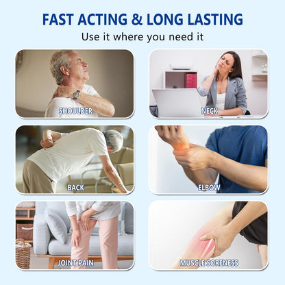 KIbabyDI Professional Lidocaine Pain Relief Patches - 20 Count | 4% Medicated Gel Patches for Targeted Joint & Muscle Comfort | Long-Lasting 12-Hour Relief, Ultra-Flexible Design -lb265 - Maple Wellness Supplements