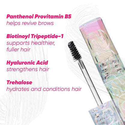 Kosas Air Brow Tinted Eyebrow Gel – Volumizing Brow Gel with Flexible Long-Lasting Hold, Clear - Maple Wellness Supplements