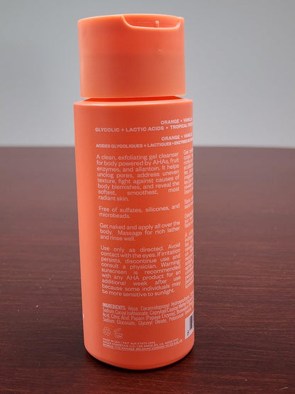 Kosas Kosasport Good Body Skin Exfoliating Body Cleanser - Juicy Clean - Maple Wellness Supplements