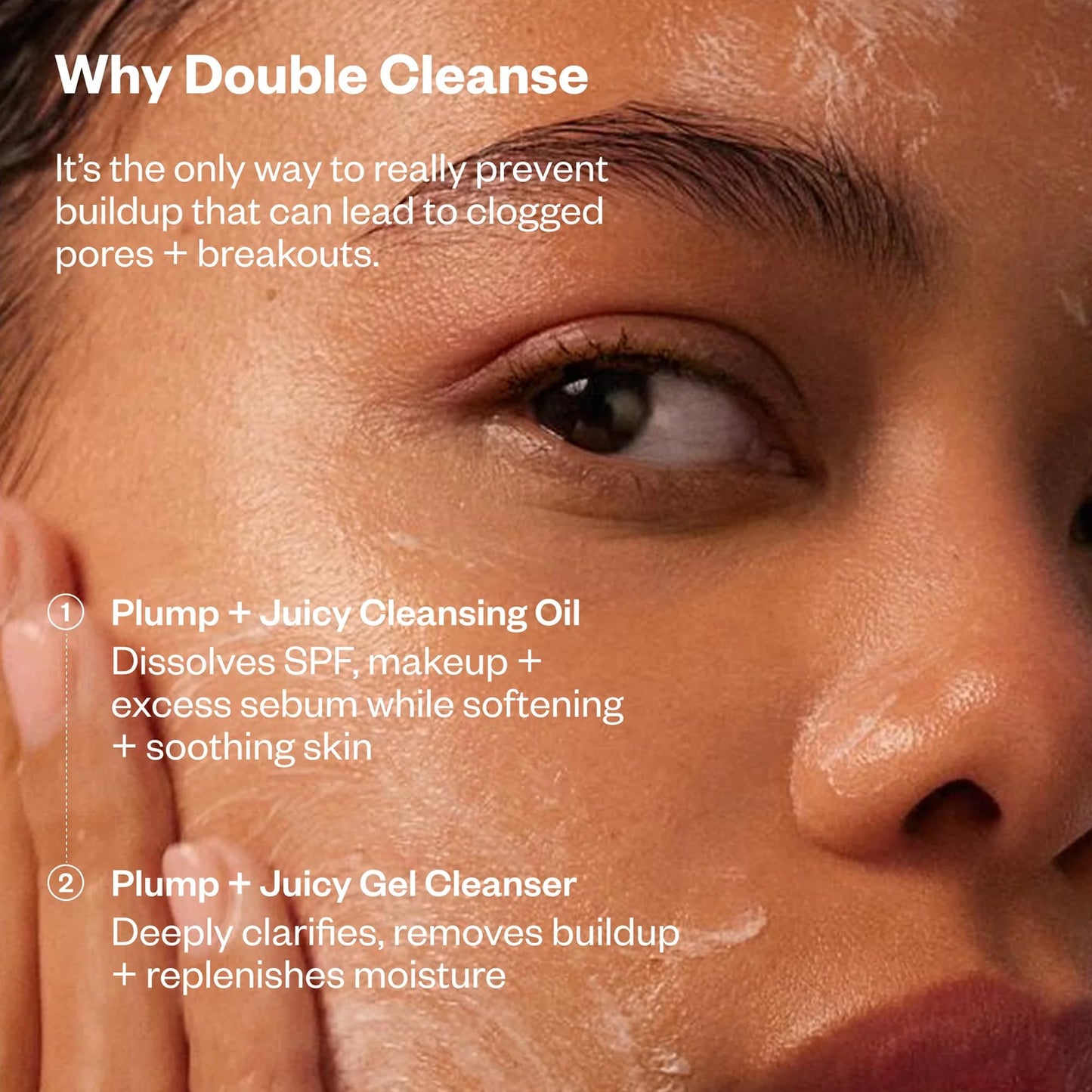 Kosas Plump + Juicy Comfy Clean Gel Cleanser –Hydrating Face Wash for All Skin Types, Deep Clean & Moisturize, Soap & Sulfate Free, with Hyaluronic Acid, Panthenol & Beta Glucan - Maple Wellness Supplements