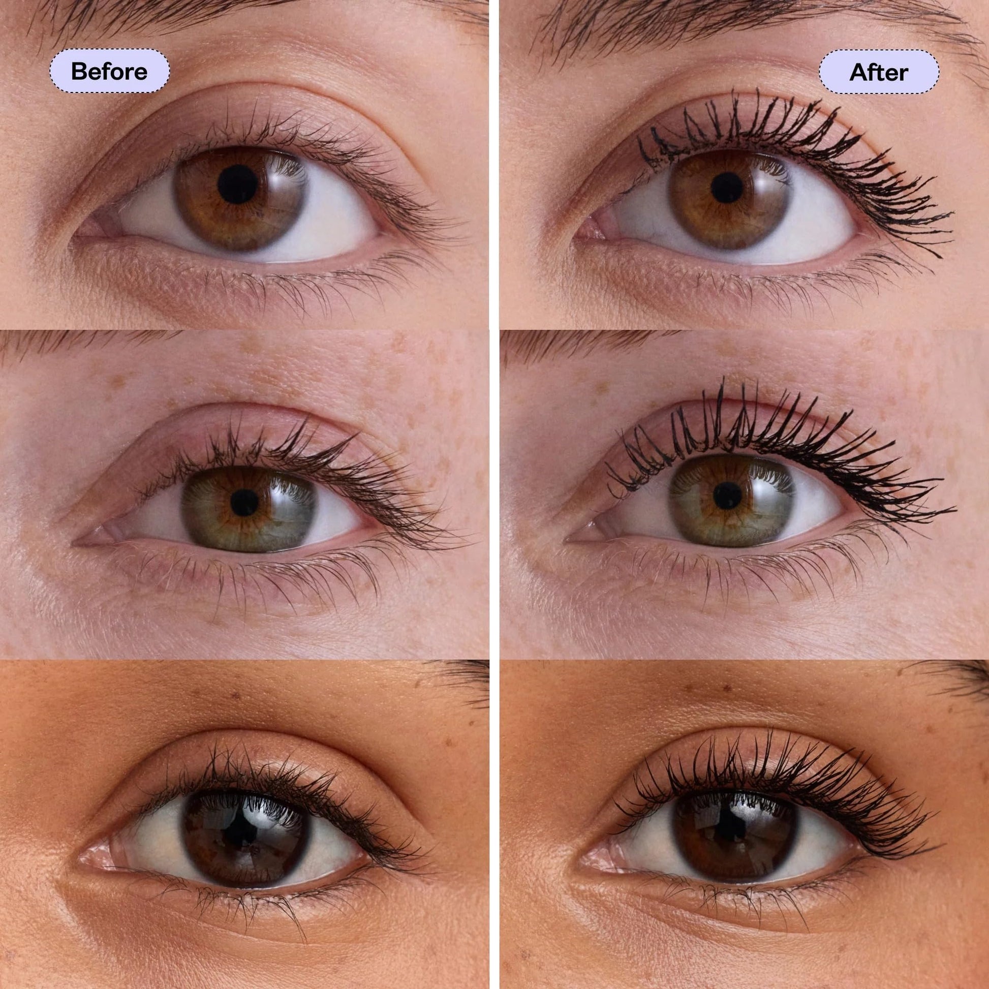 Kosas Soulgazer Lengthening + Lifting Peptide Mascara – Smudge-Proof, Clump-Free Mascara + Lash Serum 2-in-1 for Long, Defined Lashes – Curvilinear Molded Brush, Vegan, Sensitive-Eye Safe - Maple Wellness Supplements