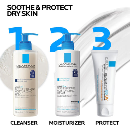 La Roche-Posay Cicaplast Balm B5 UV SPF 50, Vitamin B5 + Shea Butter + Tribioma + Madecassoside + Zinc Oxide Sunscreen - Maple Wellness Supplements