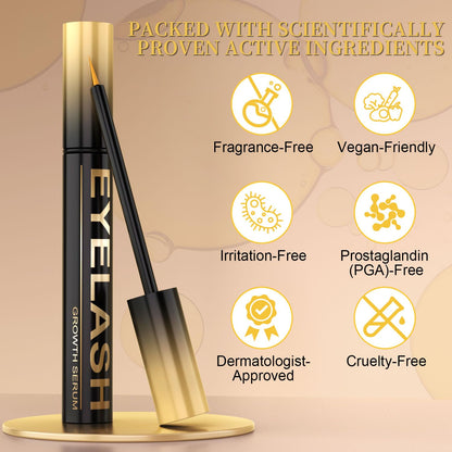 Lash Serum for Eyelash Growth, Premium Lash Enhancing Serum with Advanced Formula Volumizing Longer Fuller - Maple Wellness Supplements