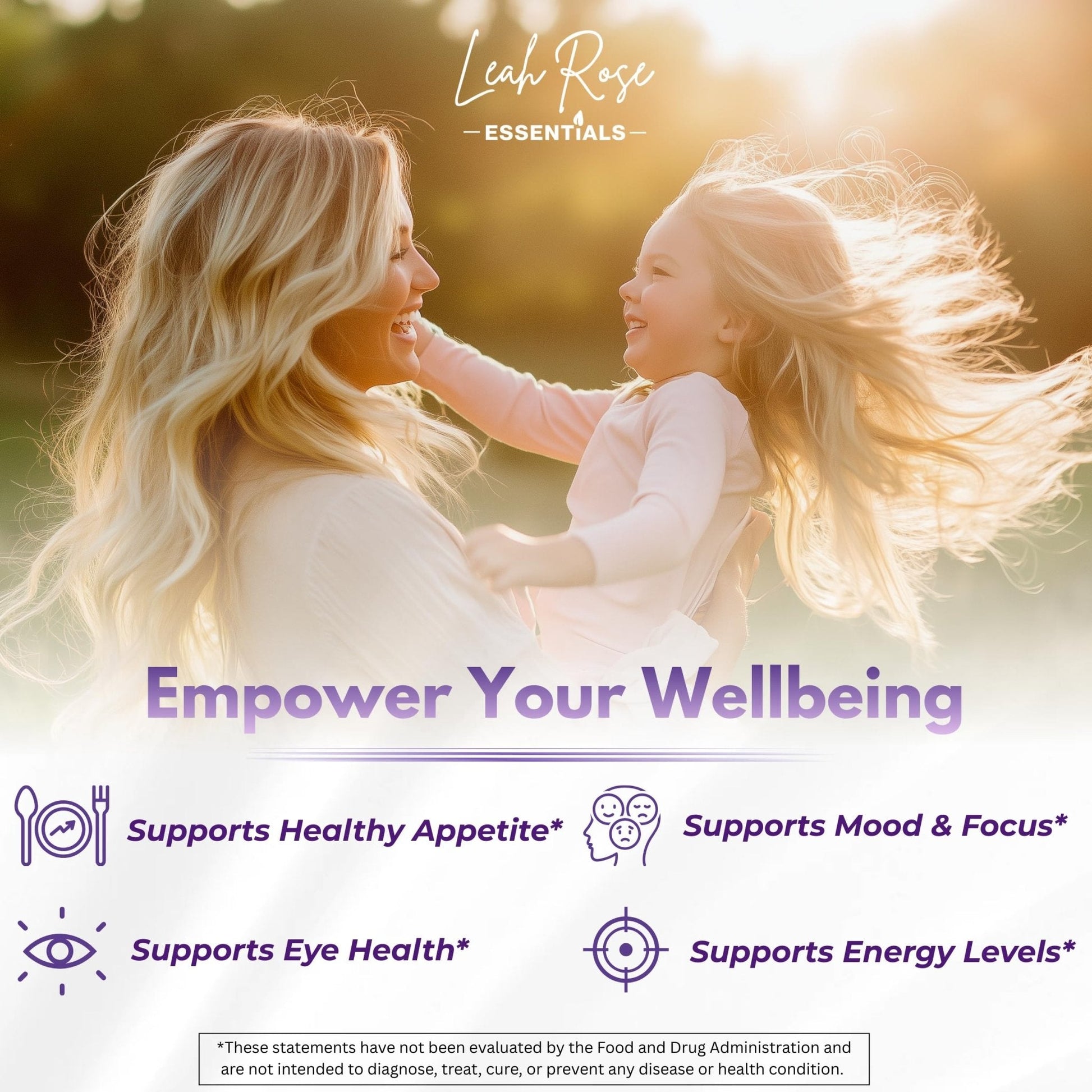 Leah Rose Essentials Saffron Supplement 88.5mg | Mood, Focus, and Stress Support | 60 Premium Saffron Extract Capsules | Made in the USA | 3rd Party Lab Tested | Non-GMO, Vegan, Gluten-Free - Maple Wellness Supplements