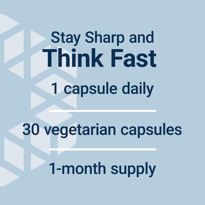 Life Extension Quick Brain Nootropic, Fast Thinking, Learning, Concentration, Lutein, zeaxanthin, gotu kola, bacopa, Gluten Free, Non-GMO, Vegetarian, 1 Daily, 30 Capsules, (Pack of 2) - Maple Wellness Supplements