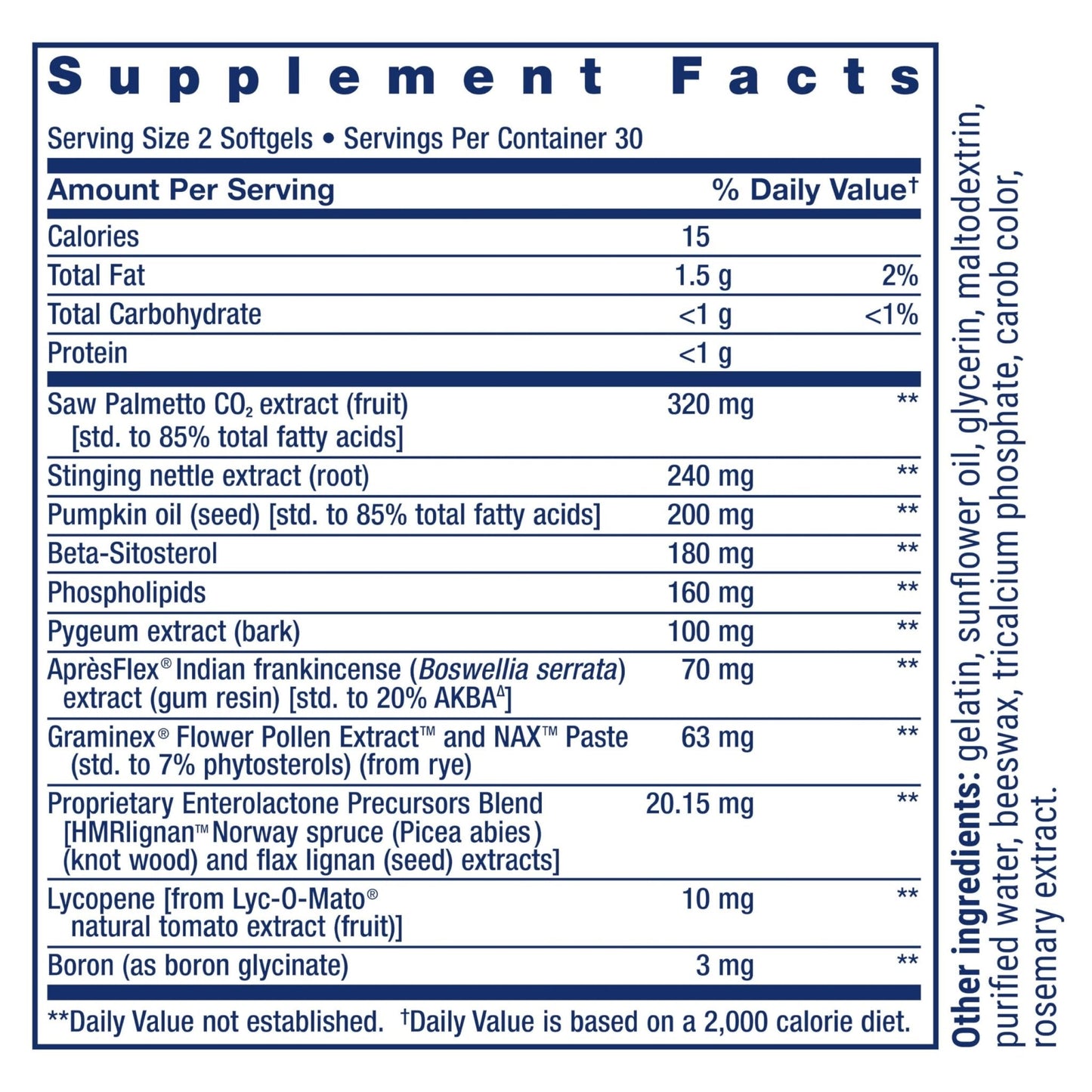 Life Extension Ultra Prostate Formula, Saw Palmetto for Men, pygeum, stinging Nettle Root, lycopene, Prostate Health, Urination Flow - Maple Wellness Supplements