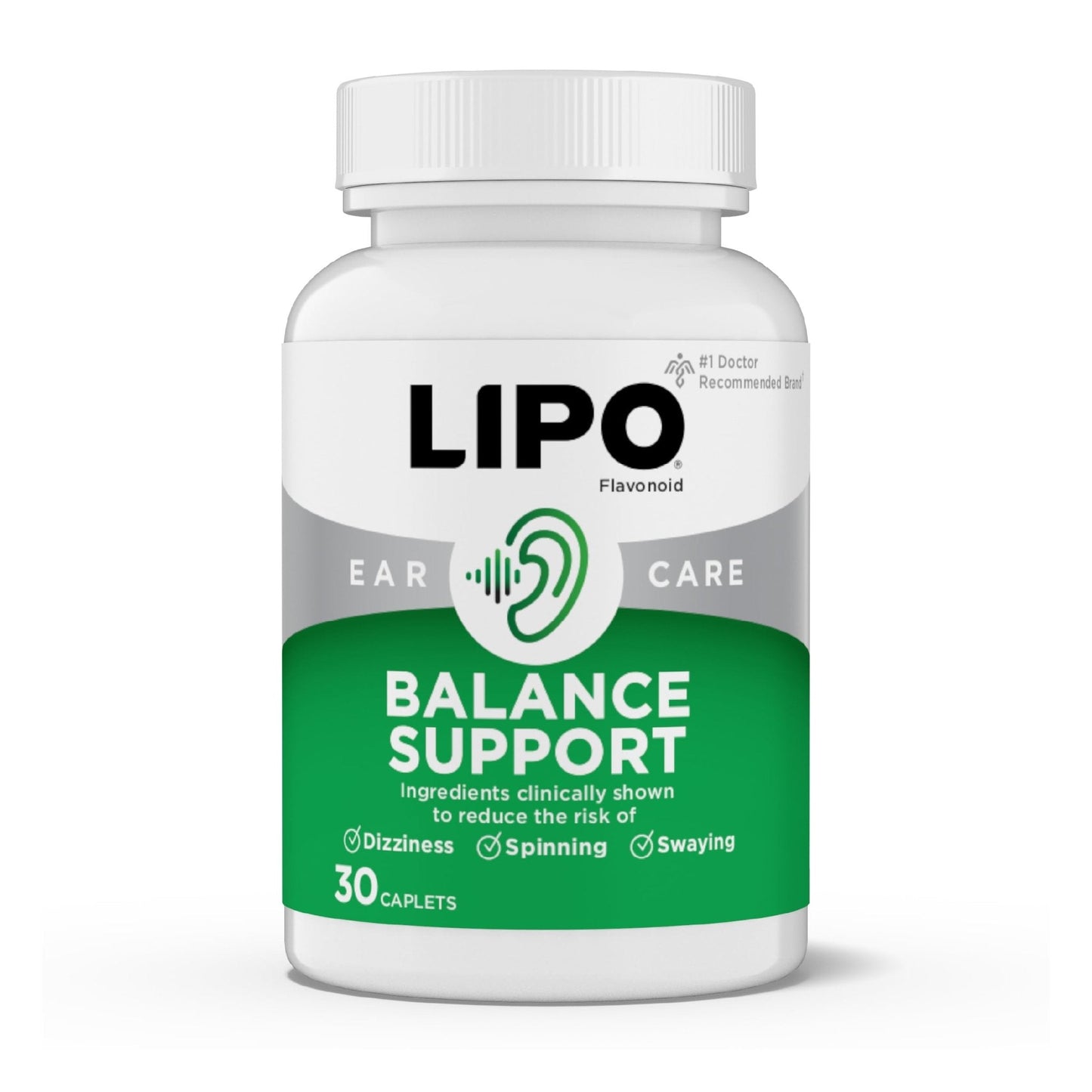 Lipo-Flavonoid for Vertigo & Dizziness Relief, Clinically Tested Formula with Ginkgo Biloba, Vitamin D, & Vitamin B Complex - Maple Wellness Supplements
