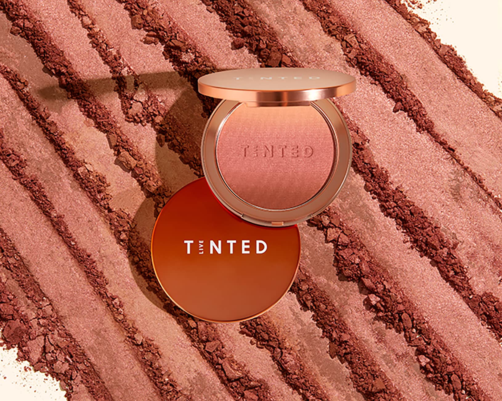 Live Tinted Huebeam Jumbo Gradient Blushing Bronzer - Lightweight, Highly-Pigmented, Buildable & Blendable - Sunkissed, Glowy, Even Toned Skin Face Blush and Bronzer - 15g / 0.5 oz - Maple Wellness Supplements