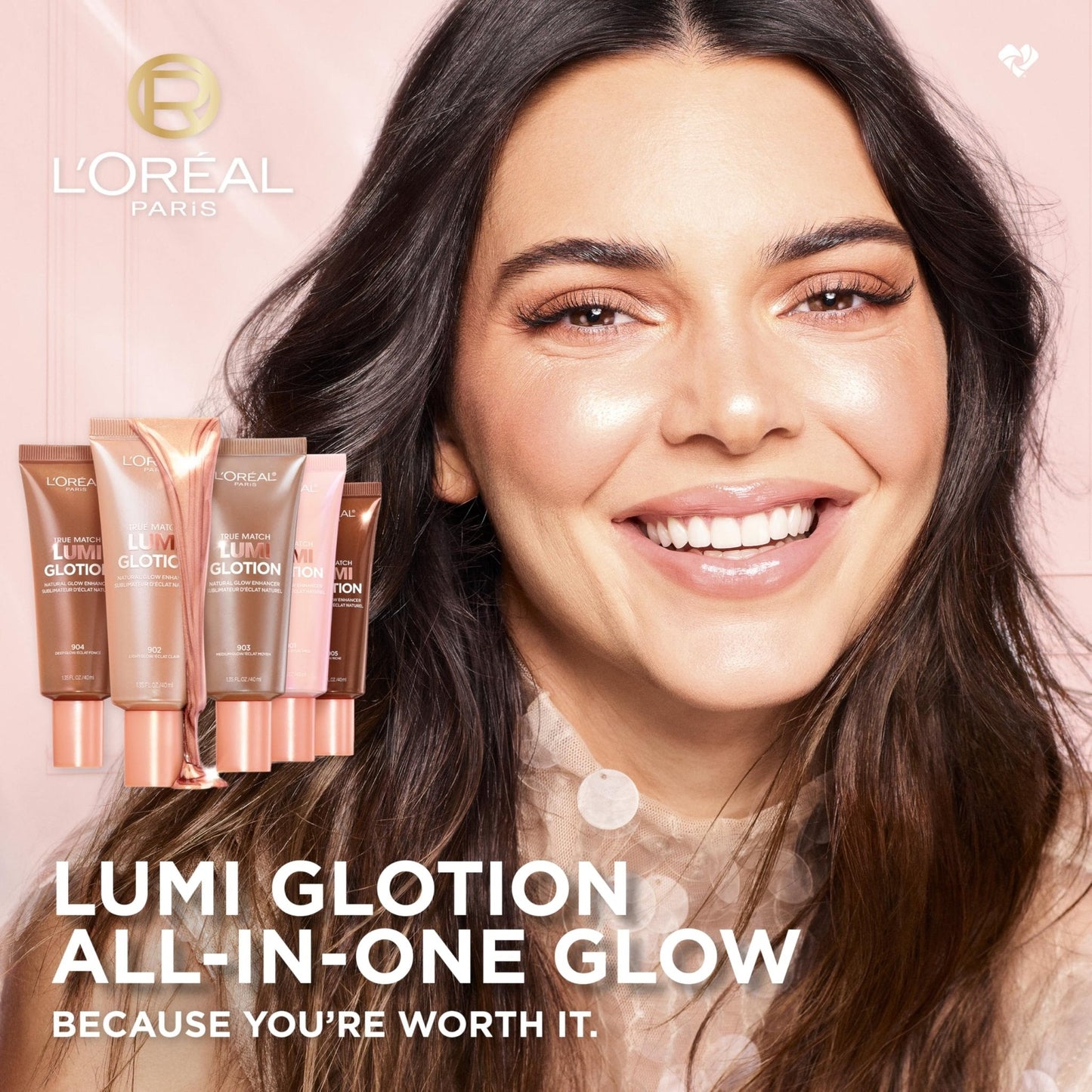 L'Oreal Paris Makeup True Match Lumi Glotion, Natural Glow Enhancer, Illuminator Highlighter, Bronzing Drops For a Sun-Kissed Glow, 903 Medium - Maple Wellness Supplements