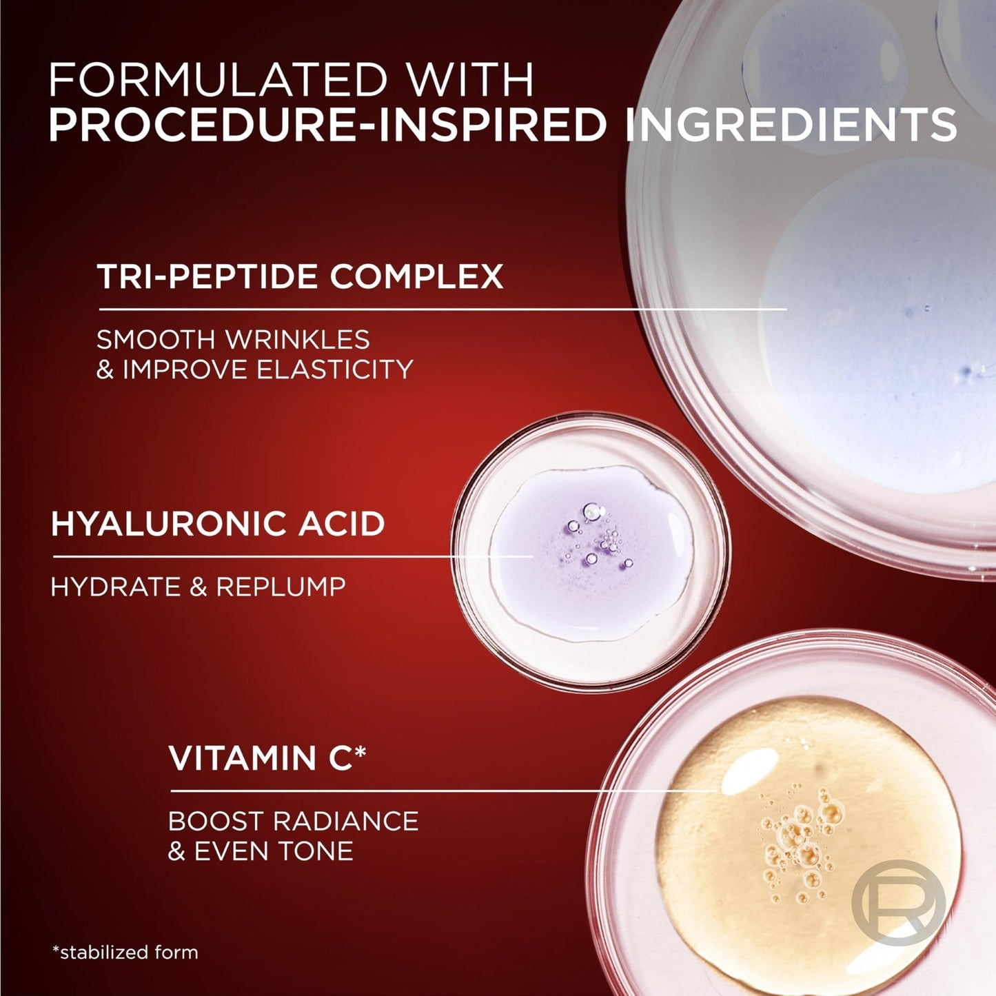 L'Oreal Paris Revitalift Triple Power Age-Defying Face Serum, Anti Aging Serum with 3 in 1 Benefits, Reduces Wrinkles - Maple Wellness Supplements