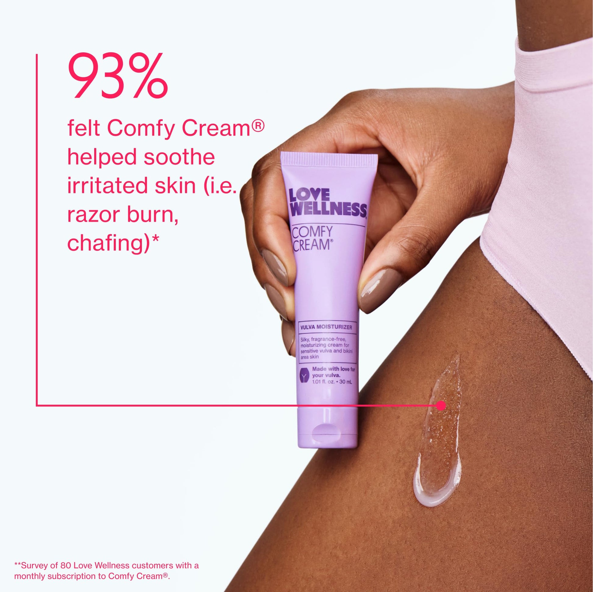 Love Wellness Comfy Cream Vulva & Vaginal Moisturizer - 1.01 oz - Maple Wellness Supplements