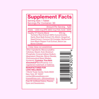 Love Wellness Good Girl Probiotics and Healthy V Vitamin | Womens Wellness Duo | Womens Probiotics Supplements for pH Balance and Vaginal Health - Maple Wellness Supplements
