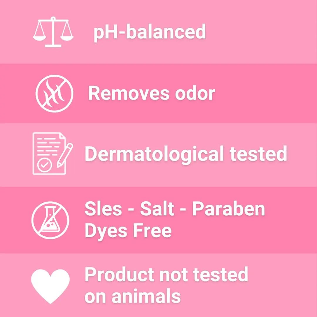 Lovenest Intimate Wash for Women – pH Balanced, Odor Control, Postbiotic Formula – Hypoallergenic, Paraben-Free, Derma-Tested Feminine Hygiene Wash 200 mL by Marqueens Beauty - Maple Wellness Supplements