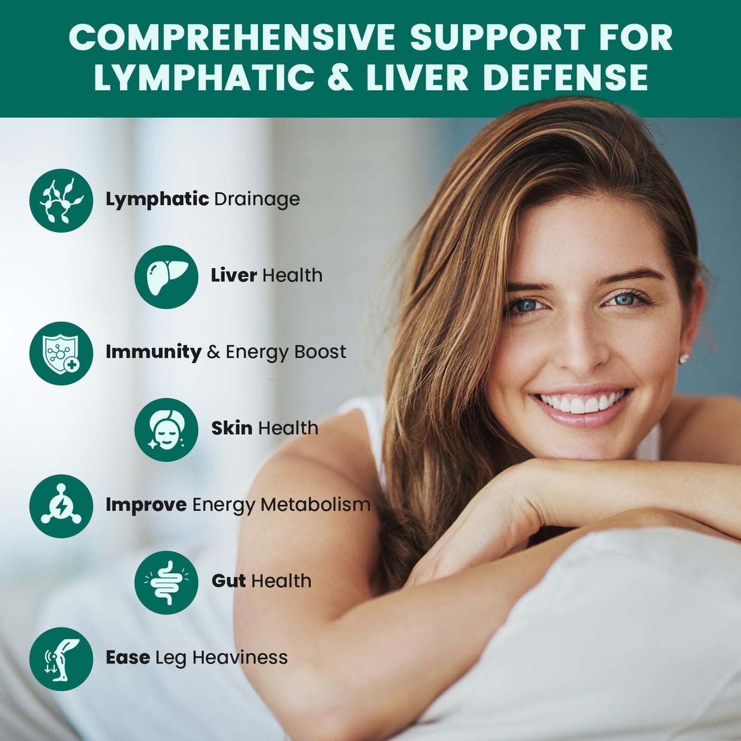 Lymphatic Drainage Drops - 11 in 1 Lymphatic Supplement for Immune, Lymph System & Liver Detox - with Echinacea, Horse Chestnut, Dandelion, Elderberry & Burdock - Raspberry Flavor, Vegan, 2 Fl Oz - Maple Wellness Supplements
