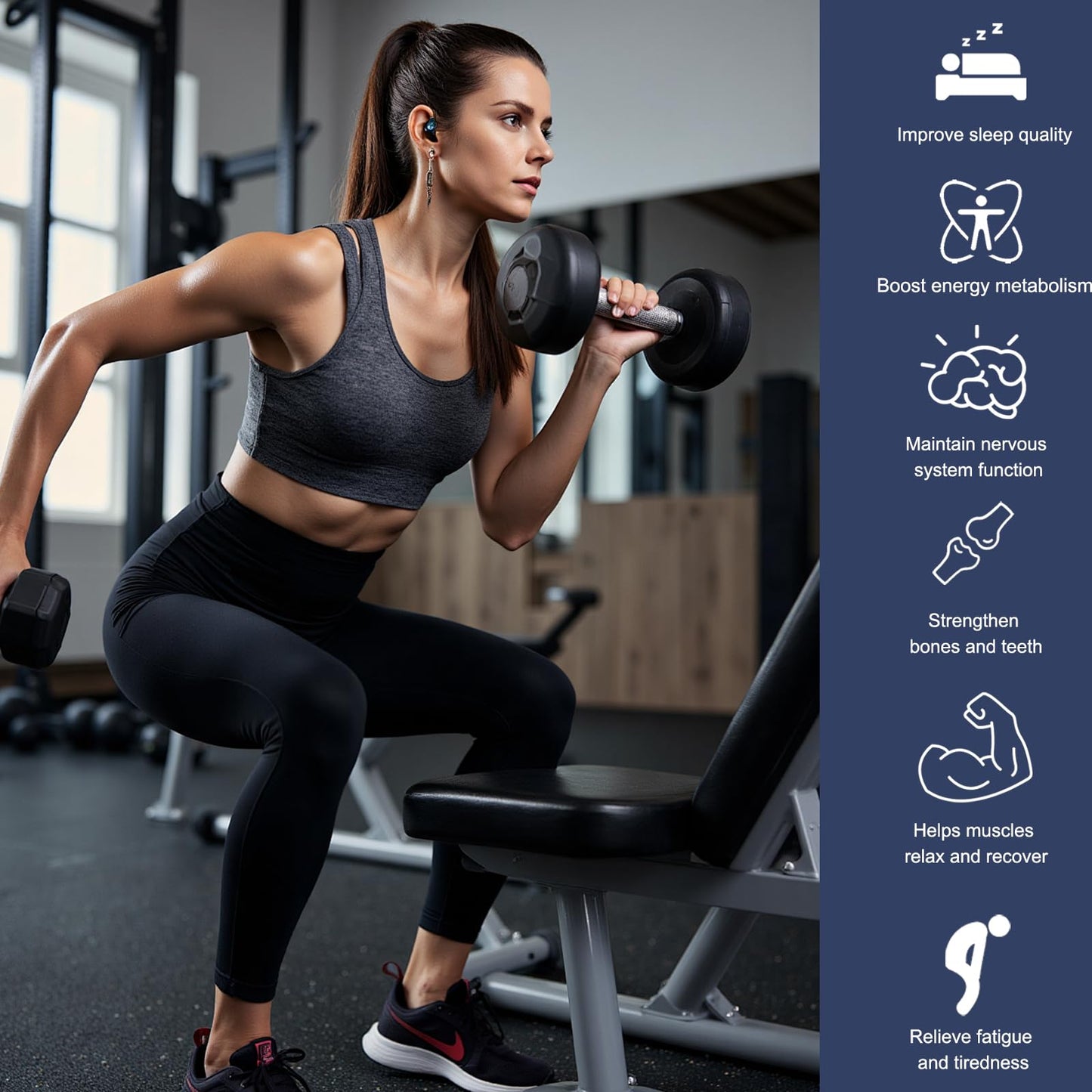 Magnesium Complex 700mg, 12 in 1 Magnesium Supplement with Glycinate, Citrate, Malate, Oxide, Taurate & Orotate, High Absorption Magnesium for Sleep, Muscle, Nerve & Heart Support, Vegan, 120 Capsules - Maple Wellness Supplements