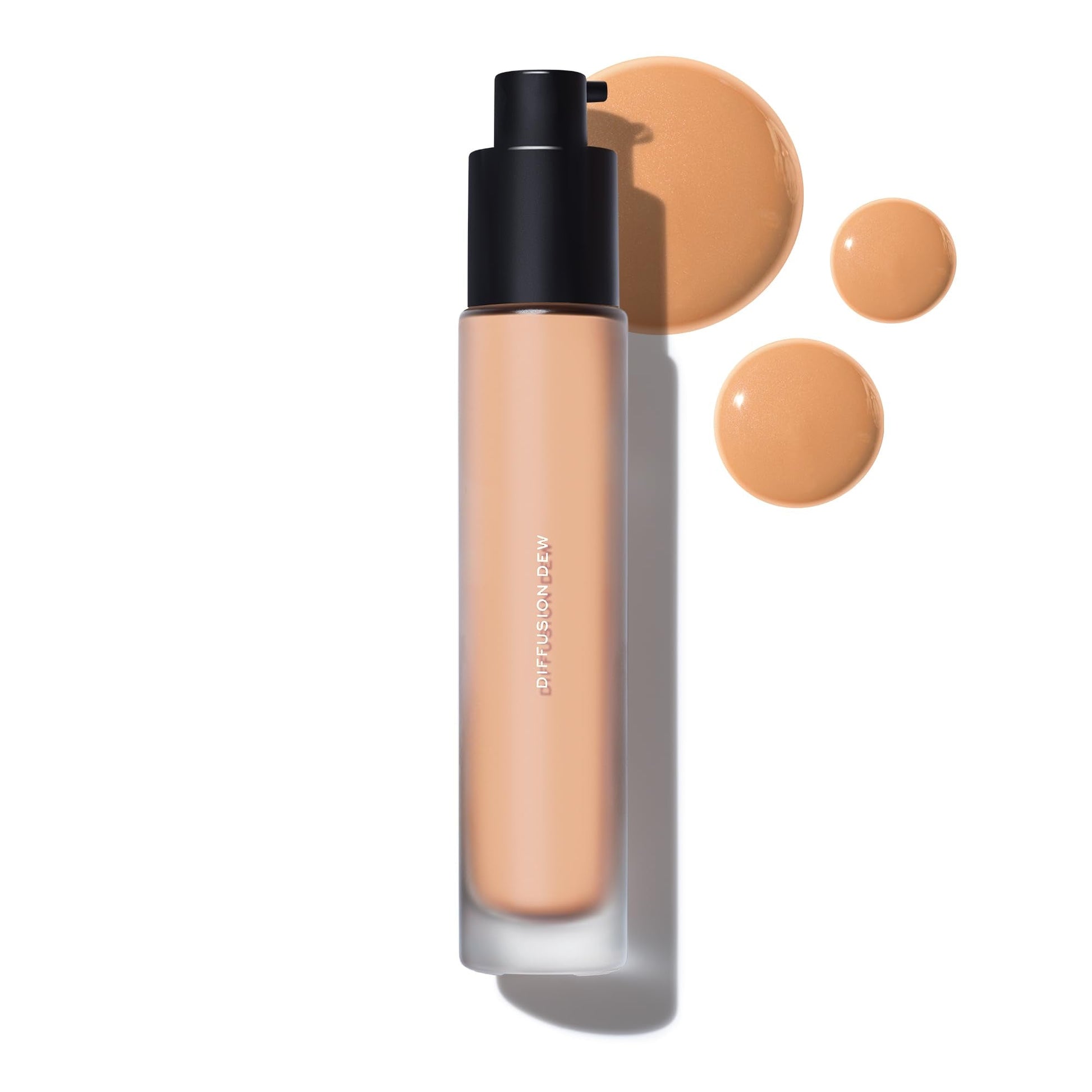MAKE Beauty Diffusion Dew Skin Tint. Sheer to Medium Coverage Radiant Finish. Blurring, Smoothing, and Brightening for Glowing Complexion. Enhanced with Niacinamide and Adenosine. Tan 06 - Maple Wellness Supplements