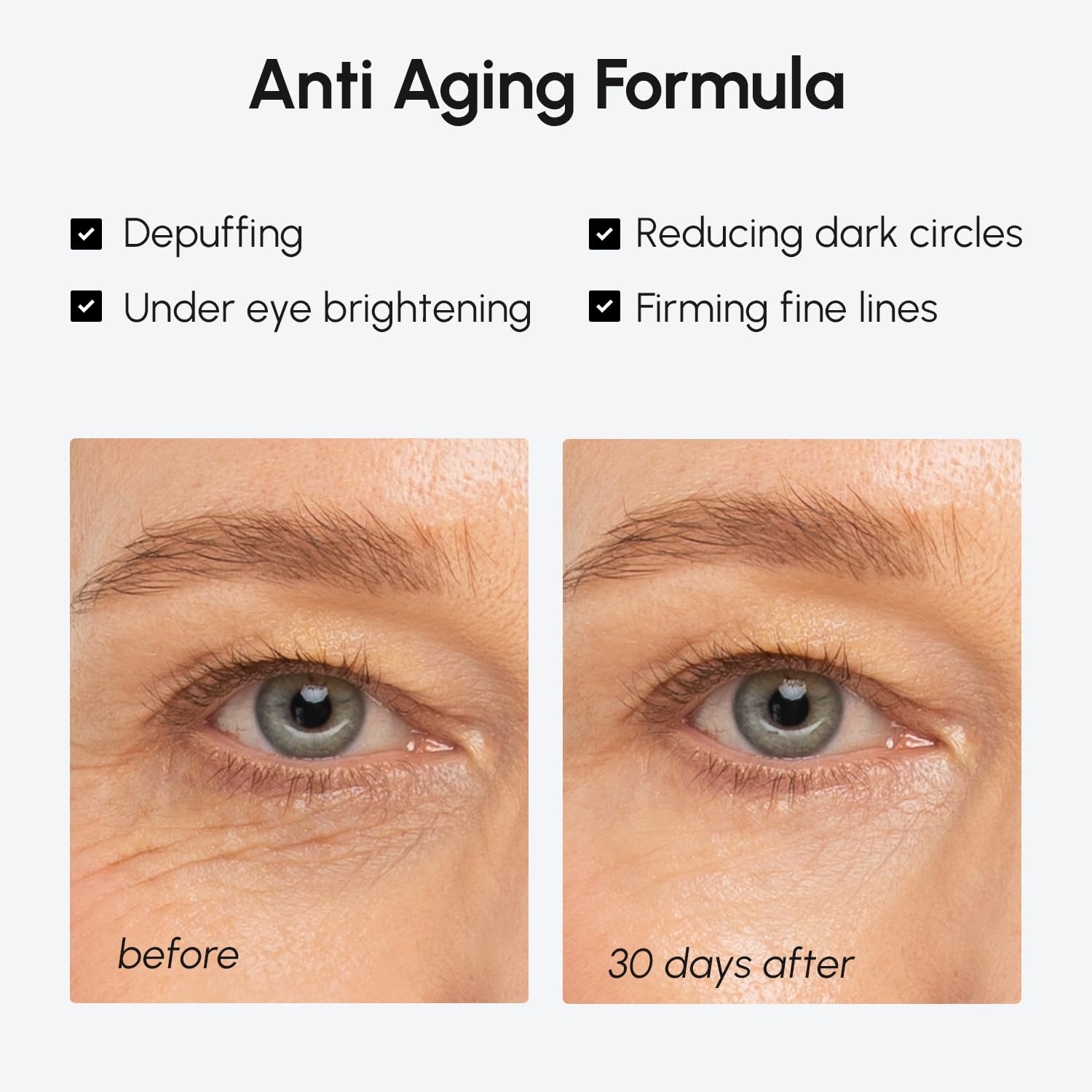 MAREE Under Eye Balm Stick Hydrating – Retinol Caffeine Under Eye Brightener Stick for Older Women – Collagen Undereye Cream - Maple Wellness Supplements