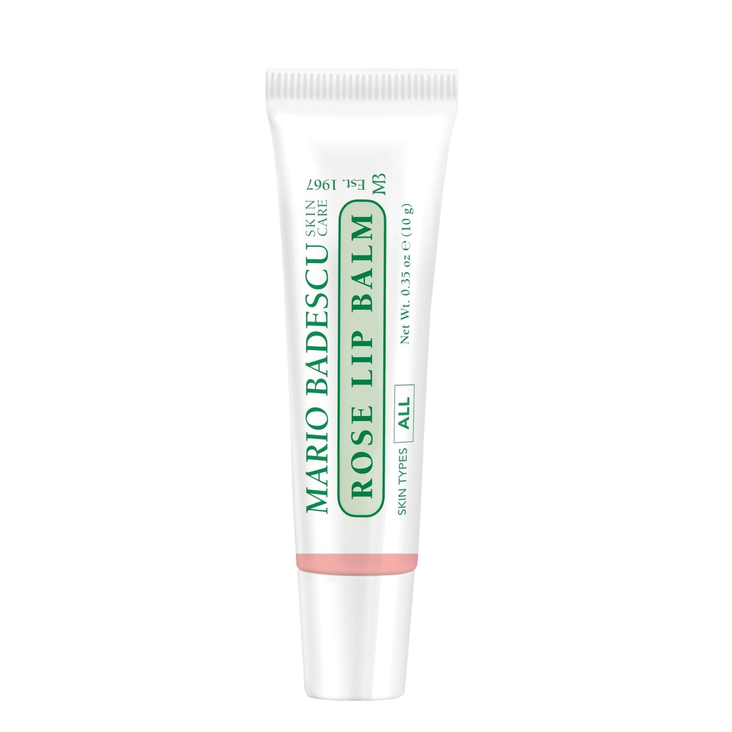 Mario Badescu Moisturizing Rose Lip Balm for Dry Cracked Lips, Infused with Coconut Oil and Shea Butter - Maple Wellness Supplements