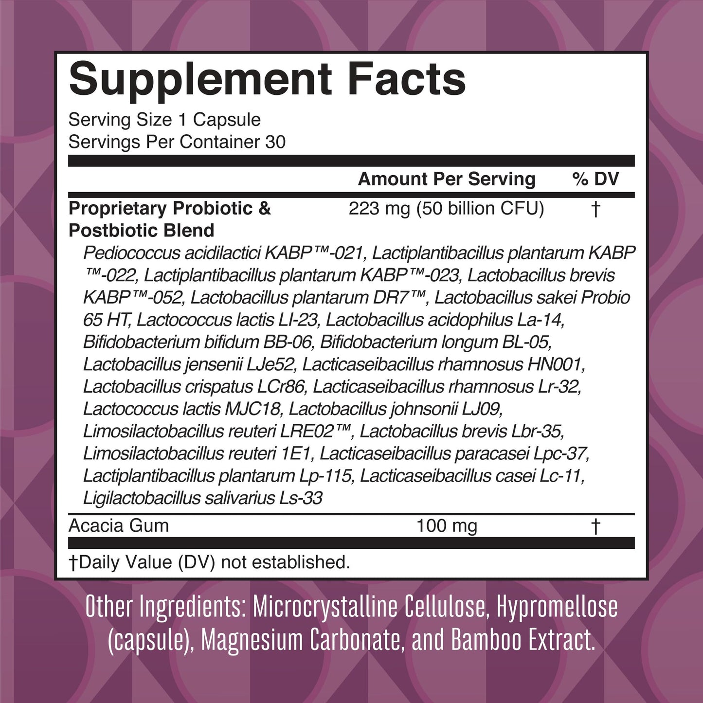 MaryRuth's 3-in-1 Daily Health 40+ Probiotics for Women | Hormonal & Menopause Support Supplement for Women | Gut Health Capsules | 50 Billion CFU | Allergen Free | 30 Ct - Maple Wellness Supplements
