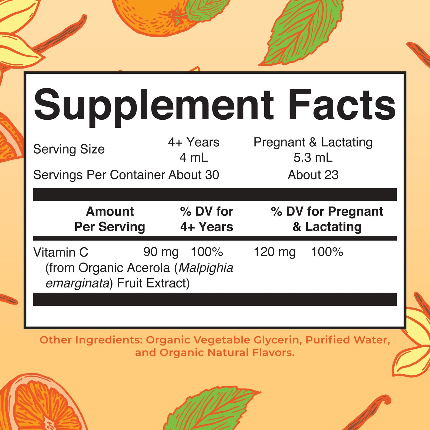 MARYRUTH'S Organic Vitamin C Supplement | Liquid Vitamin C Liquid Drops for Adults & Kids | Immune Support Supplement for Overall Health - Maple Wellness Supplements