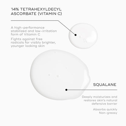 Medik8 C-Tetra Luxe - Balancing Vitamin C Serum For Face - Smooths Fine Lines and Wrinkles - Face Serum with Squalane - Vegan and Gluten Free - 1.0 oz - Maple Wellness Supplements