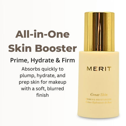 Merit Great Skin Priming And Firming Moisturizer With Peptides And Hyaluronic Acid - Maple Wellness Supplements