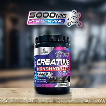 Micronized Creatine Monohydrate Powder - 100% Pure Unflavored Creatine Powder - Maple Wellness Supplements