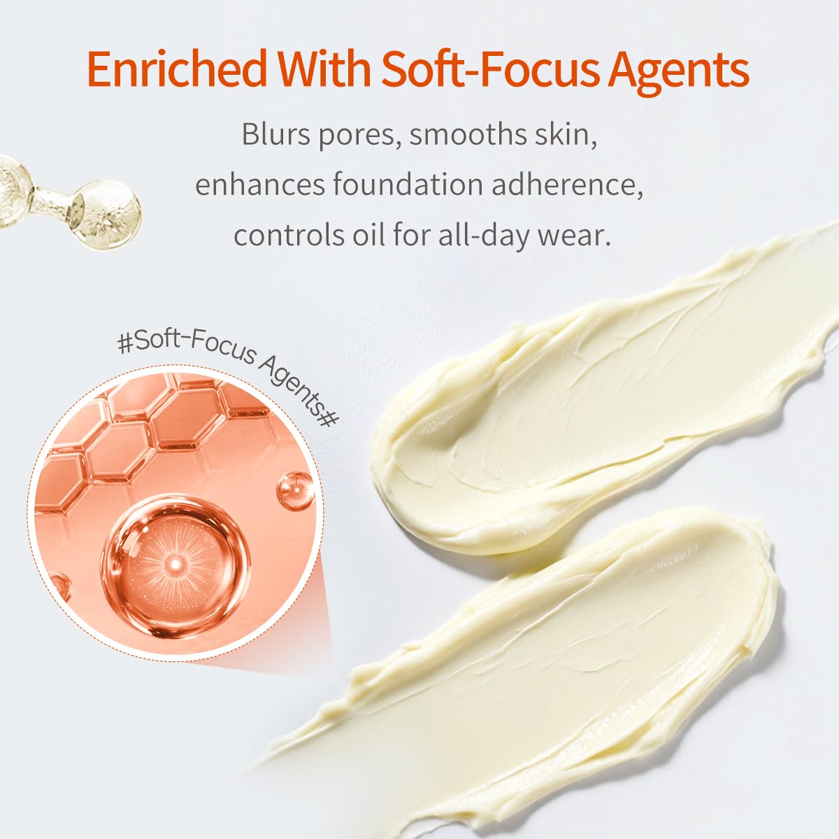 MISS SEASON Glow Velvet Face Primer for Face Before Makeup, Long Lasting Hydrating Primer Face Makeup Primer for Face, Oil Control Moisturizing Cream Pore Blurring Primer for Mature Skin - Maple Wellness Supplements