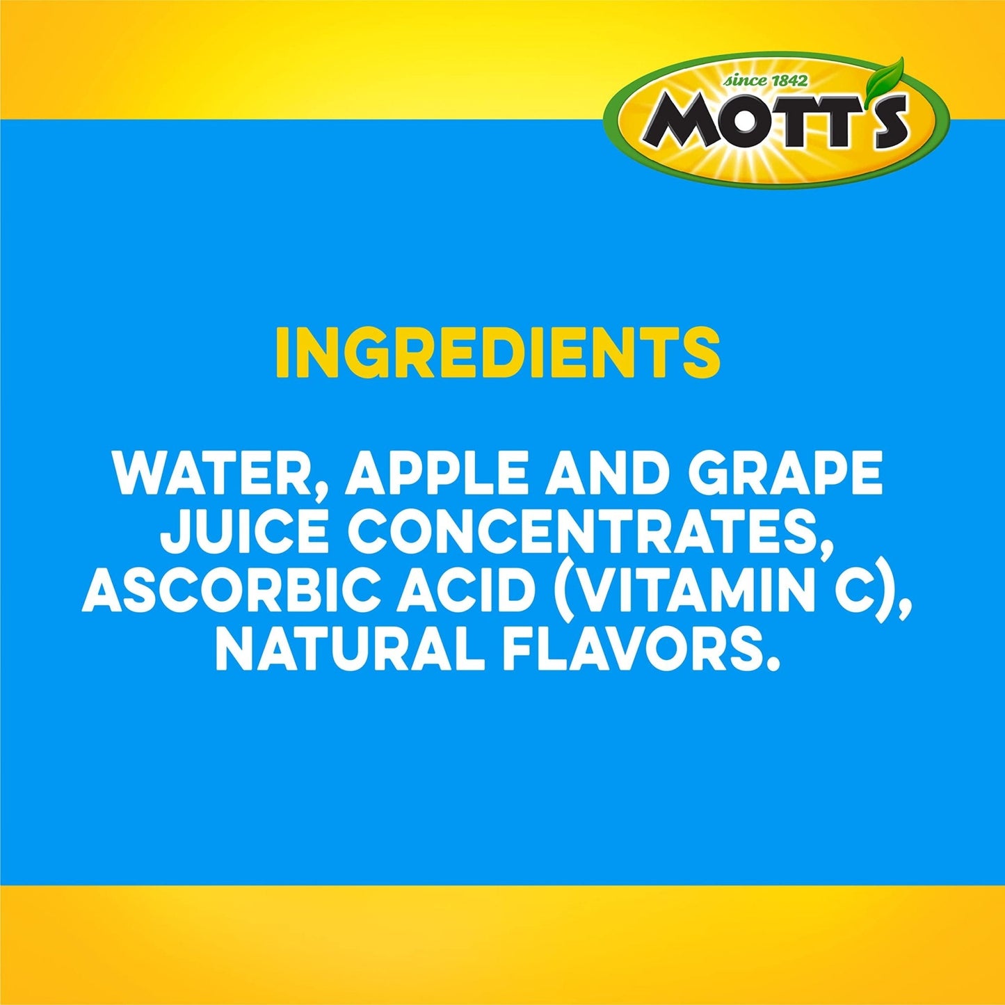 Mott's 100 percent Apple White Grape Juice, 6.75 fl oz boxes (Pack of 32) - Maple Wellness Supplements