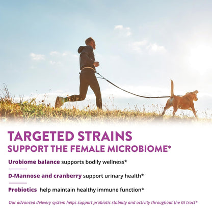 MRM Nutrition Women's Probiotics - Patented Formula Supports Urinary Tract, Vaginal, & Immune Health for Women, Prebiotic Supplement, 3.5 Billion Cells - Maple Wellness Supplements