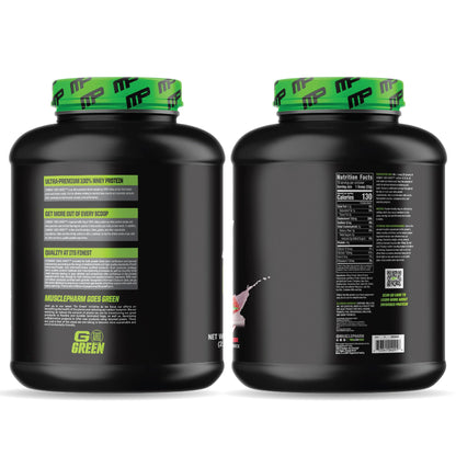 MusclePharm Combat 100% Whey Protein Powder, Strawberry Cream Flavor - Maple Wellness Supplements
