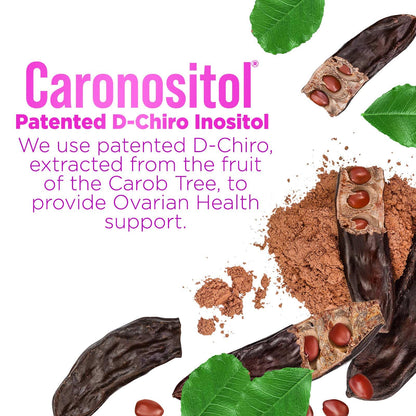 Myo-Inositol & D-Chiro Inositol Blend - 30 Day Supply, Premium 40:1 Ratio, Hormone Sup - Maple Wellness Supplements