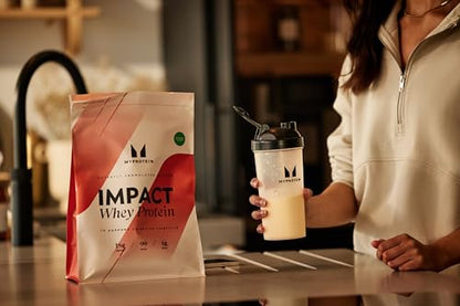 Myprotein Impact Whey Protein Blend, Vanilla, 2.2 lbs (40 Servings) - Maple Wellness Supplements