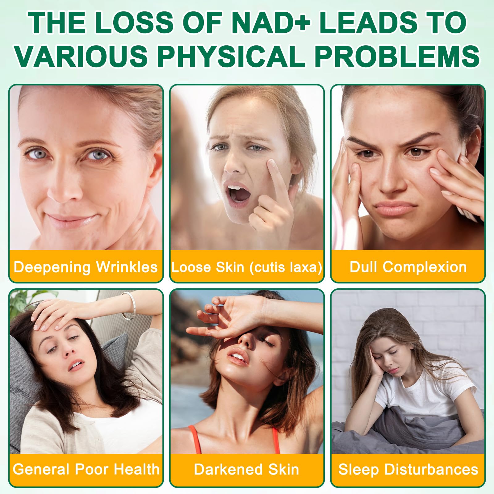 NAD Supplement 120 Capsules, Liposomal Nicotinamide Riboside, Resveratrol, Quercetin, NAD Nicotinamide Riboside Resveratrol 910mg for Women & Men, NAD Supplement for Anti Aging and Cell Regeneration - Maple Wellness Supplements