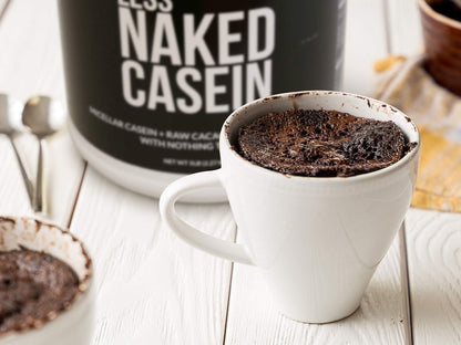 NAKED Casein - 1Lb Micellar Casein Protein - Bulk, Zero Carb, NSF Certified, GMO-Free, Gluten Free, Soy Free, Preservative Free - Stimulate Muscle Growth - Maple Wellness Supplements
