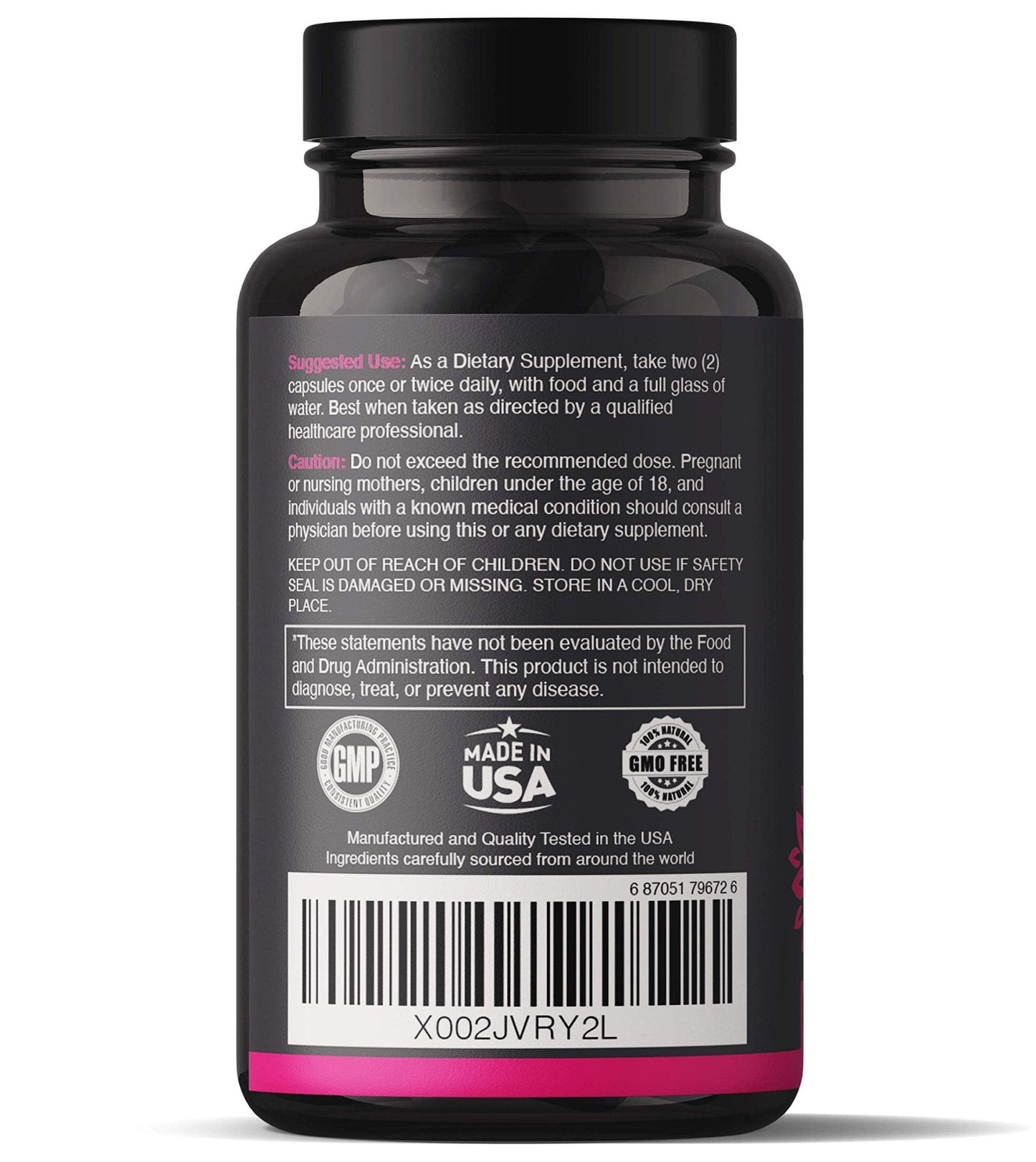 Natgrown Hormone Balance for Women PMS & Menopause Supplement for Fertility Hormonal & Menstrual Support, Helps Relief Hot Flashes - Maca Root, Vitex, Dong Quai & Black Cohosh Complex -Vegan Capsules - Maple Wellness Supplements