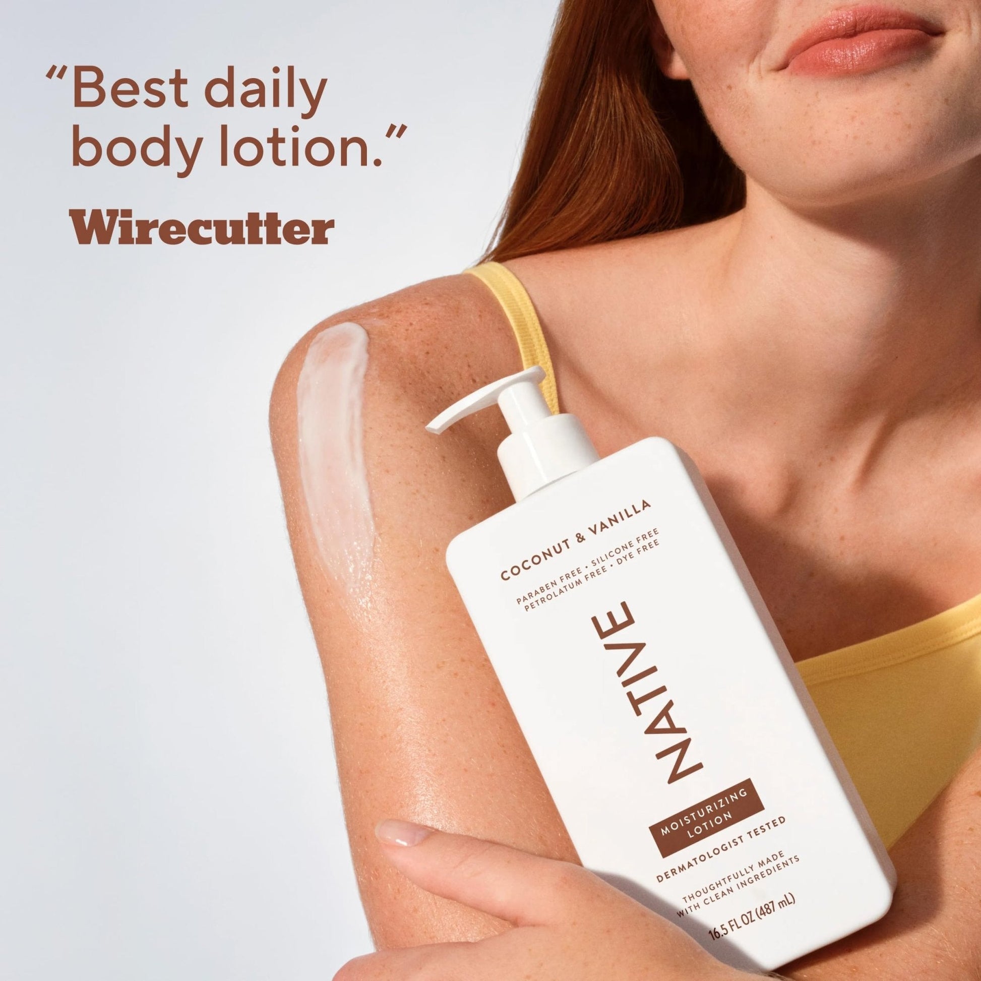 Native Body Lotion Contains Naturally Derived Plant-Based Moisturizers for Women and Men | Restores Dry Skin - Maple Wellness Supplements