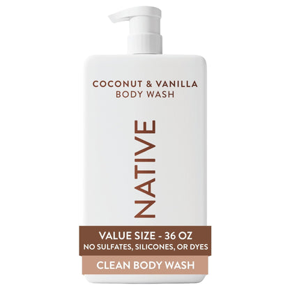 Native Sulfate Free Body Wash Contains Naturally Derived Ingredients | for Women & Men - Maple Wellness Supplements