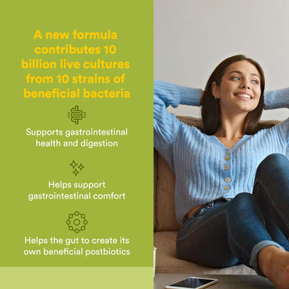 Natural Factors Whole Food Synbiotic Pre+Probiotic 10 Billion - Organic Gut & Digestive Health Supplement - Non-GMO, Gluten-Free & Dairy-Free - Maple Wellness Supplements