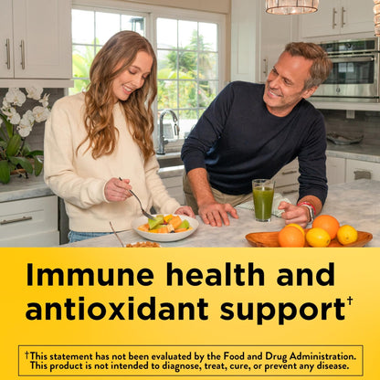 Nature Made Maximum Strength Dosage Vitamin C 1000mg per Serving, Immune Support Vitamin C Gummies for Adults, 80 Gummies, 20 Day Supply - Maple Wellness Supplements