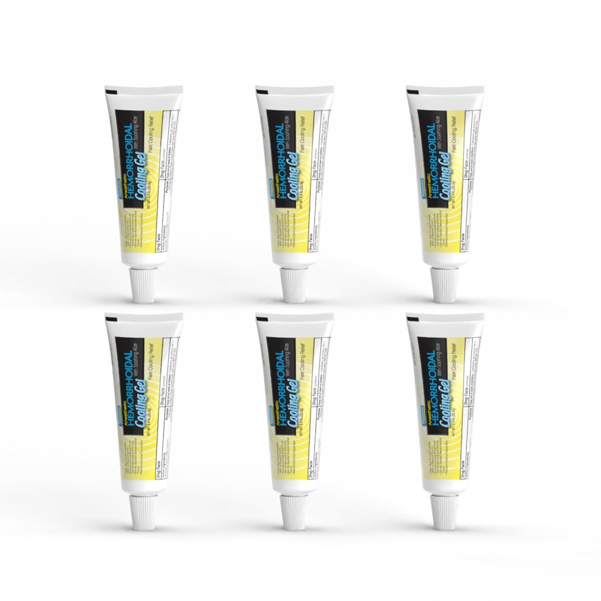 Natureplex Anesthetic Hemorrhoidal Cooling Gel with Soothing Aloe (6 Pack) - Maple Wellness Supplements