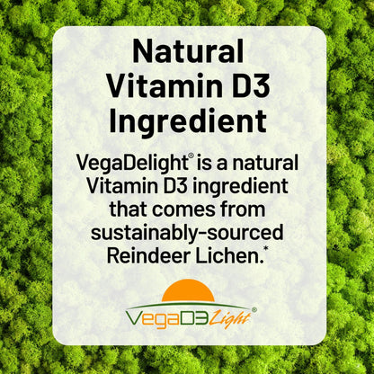 NatureWise Vegan Vitamin D3 + K2 - Natural D3 5000IU + Natural Vitamin K2 100mcg - Bone Support - High Absorption - Maple Wellness Supplements