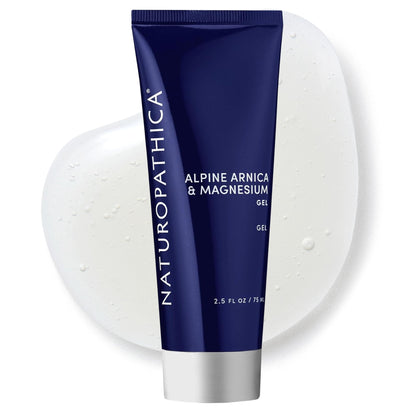 Naturopathica Alpine Arnica & Magnesium Gel, Cooling Massage Gel with Menthol for Muscle Discomfort and Relaxation, 2.5 fl oz - Maple Wellness Supplements