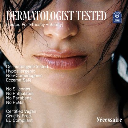 Nécessaire The Lip Balm | Hydrating Hyaluronic Acid Lip Balm for Women and Men, Mint Oil with Niacinamide + Essential Ceramides - Maple Wellness Supplements