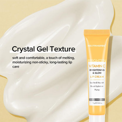 NEUTRIHERBS Lip Cream, Vitamin C Lip Balm to Nourish and Soothes Dry, Cracked Lips - Maple Wellness Supplements