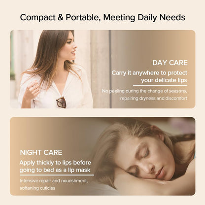 NEUTRIHERBS Lip Cream, Vitamin C Lip Balm to Nourish and Soothes Dry, Cracked Lips - Maple Wellness Supplements