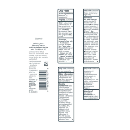 Neutrogena Retinol Treatment & Tinted Facial Moisturizer, Healthy Skin Anti-Aging Perfector - Maple Wellness Supplements