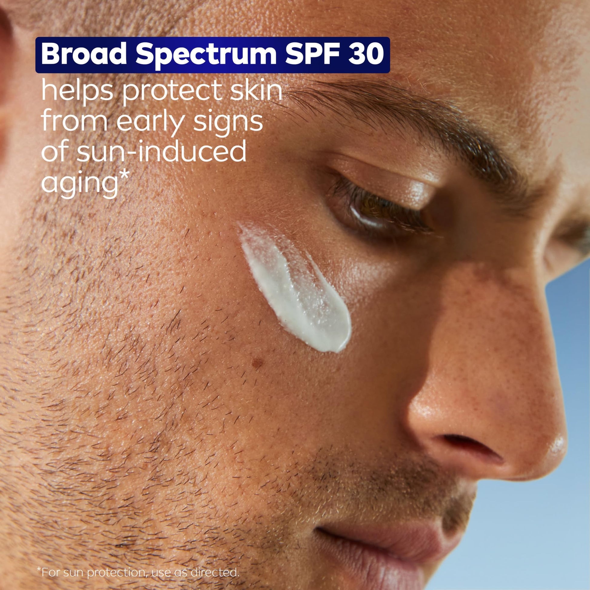 NIVEA MEN Age Defense Daily Face Moisturizer with Broad Spectrum SPF 30 Sunscreen, Pro-Retinol and Hyaluronic Acid, Beard-Friendly - Maple Wellness Supplements