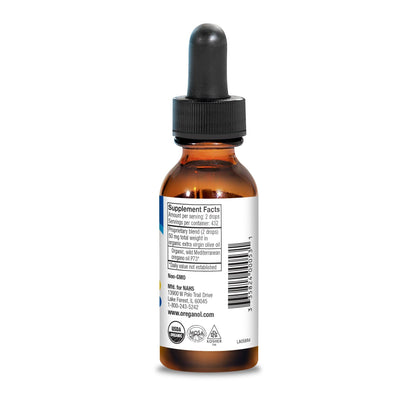 NORTH AMERICAN HERB & SPICE Oreganol - 1 fl. oz. - Unprocessed, Wild, Organic Oregano Oil - Maple Wellness Supplements
